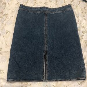 Loro Piana Denim Pencil Skirt